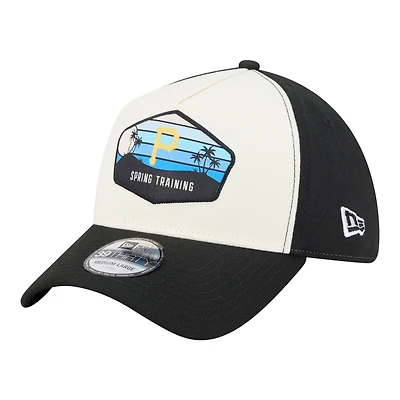 Men's New Era Stone Pittsburgh Pirates 2026 Spring Training Fan Pack Gradient 39THIRTY Flex Hat