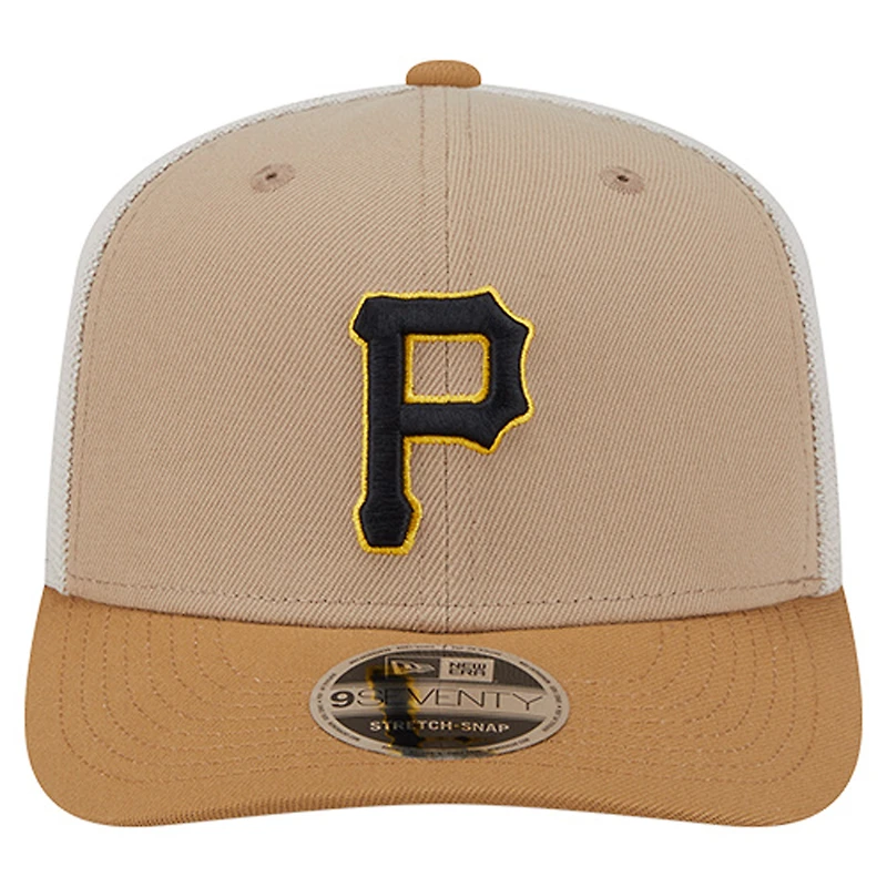 Casquette ajustable 9SEVENTY Trucker des Pirates de Pittsburgh New Era pour homme