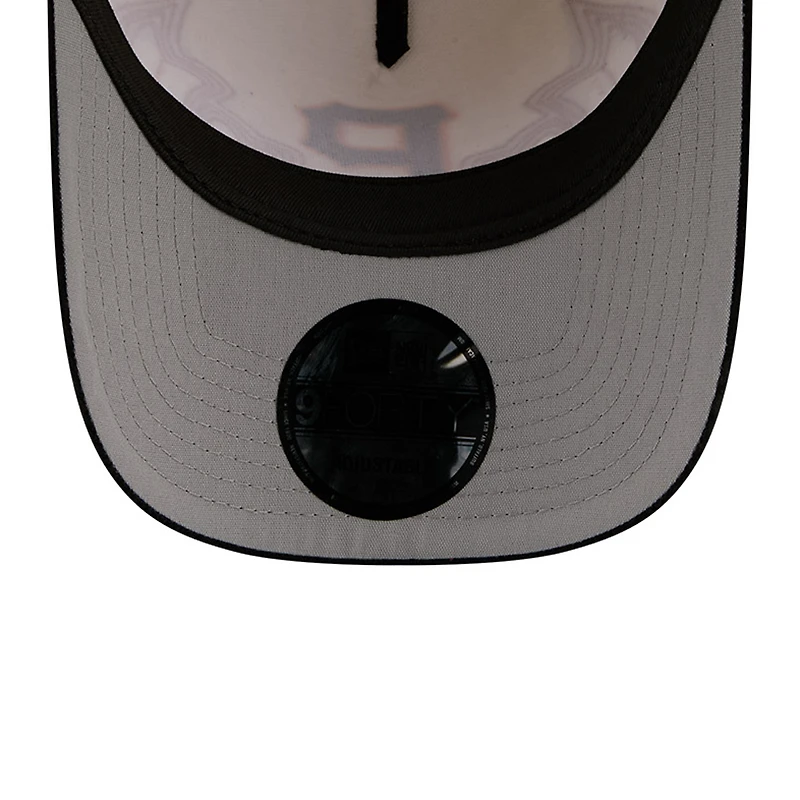Casquette ajustable New Era Stone Pittsburgh Pirates 9FORTY à coutures western pour homme