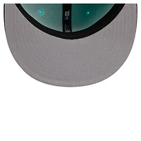 Casquette ajustée New Era 59FIFTY pour homme, coloris turquoise/charbon Pittsburgh Pirates, lot de deux