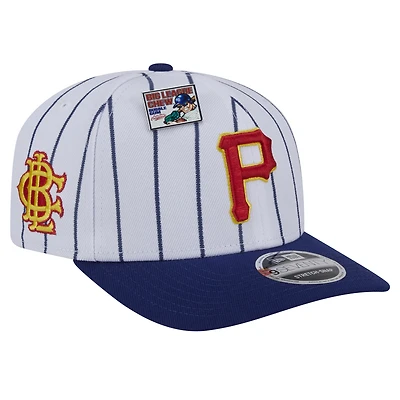 Men's New Era White/Royal Pittsburgh Pirates 2024 Big League Chew Original 9SEVENTY Adjustable Hat