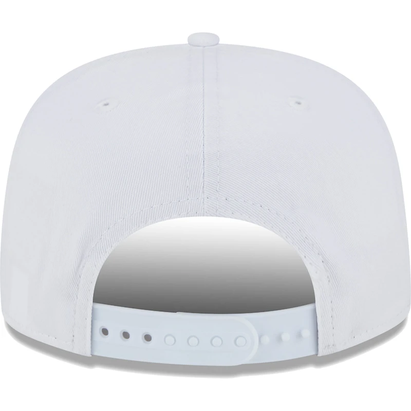 Casquette New Era Pittsburgh Pirates Golfer Tee 9FIFTY Snapback blanche pour homme