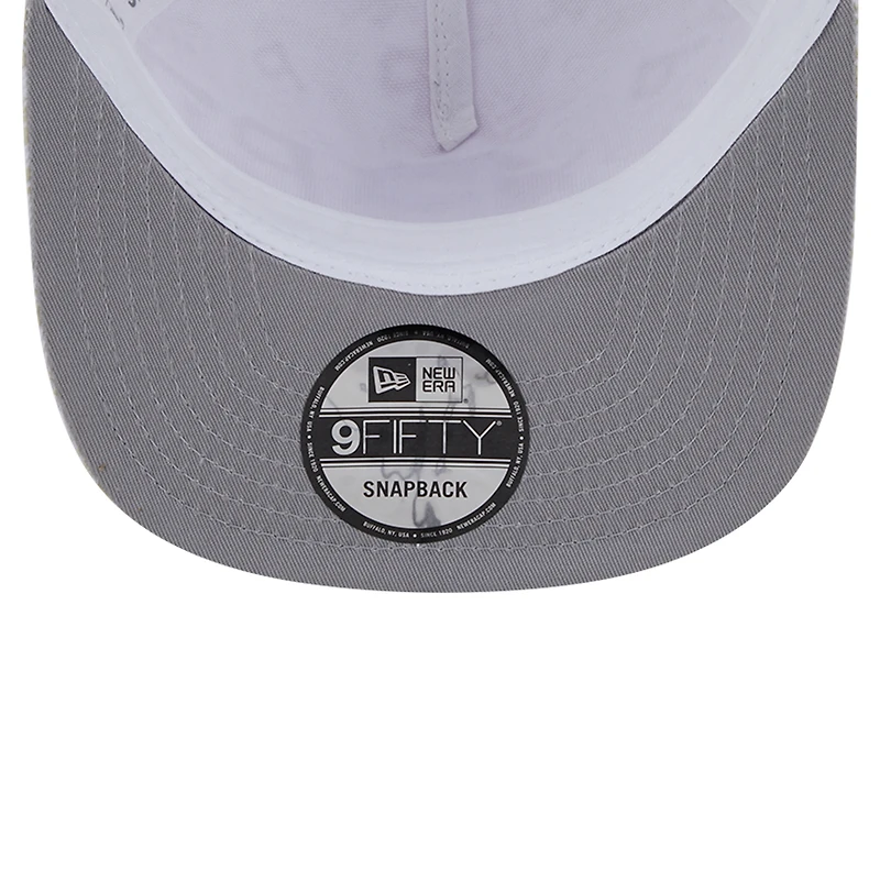 Casquette Snapback 9FIFTY Snapback A-Frame Trucker Dunes avec logo des Pirates de Pittsburgh New Era pour hommes