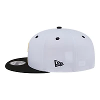 Men's New Era  White Pittsburgh Pirates Swept 9FIFTY Snapback Hat
