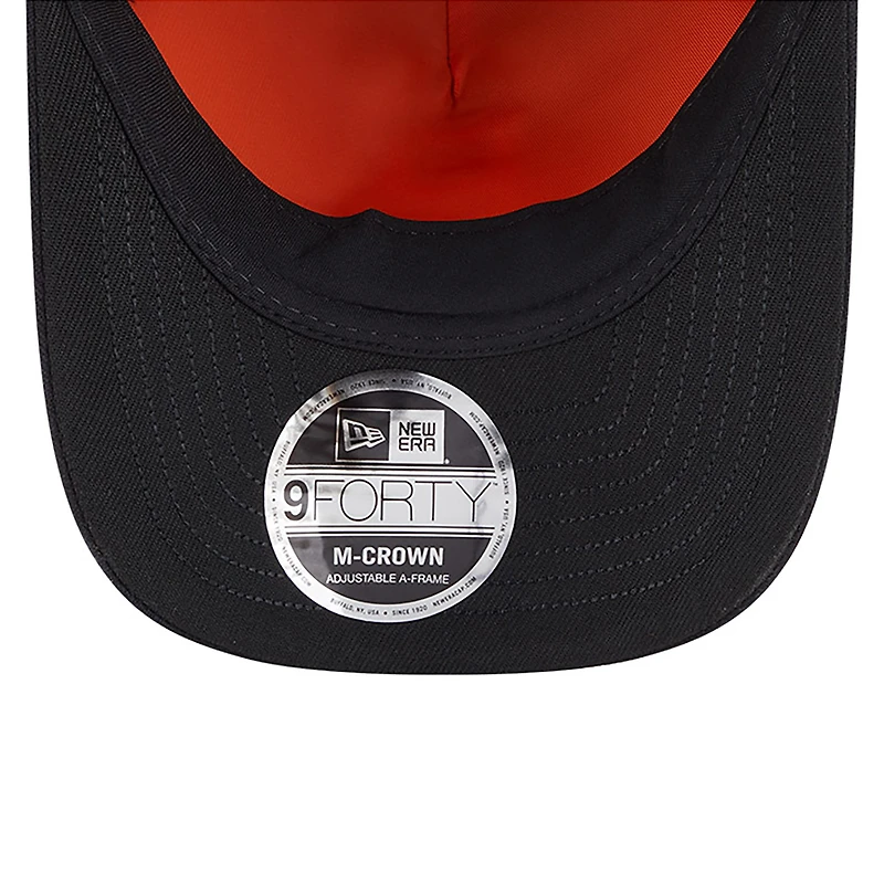 Men's New Era x Alpha Industries Black Pittsburgh Pirates A-Frame 9FORTY Adjustable Hat