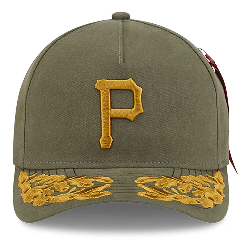 V107988 Pirate MLB Nwe 2025 Alpha A-Frame 9forty HATMENSTR 60692422 #39