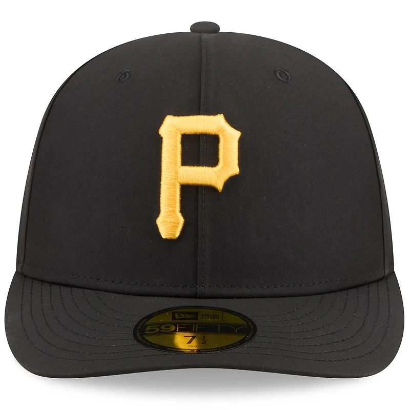 Casquette ajustée New Era x GORE-TEX noire Pittsburgh Pirates 59FIFTY pour homme