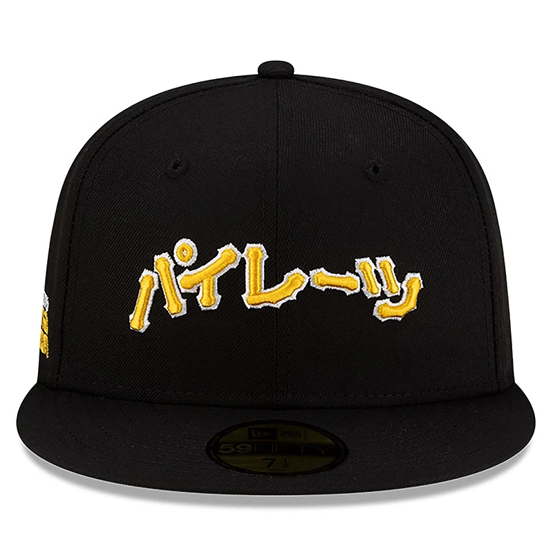 Men's New Era x Hyperfly Black Pittsburgh Pirates 59FIFTY Fitted Hat