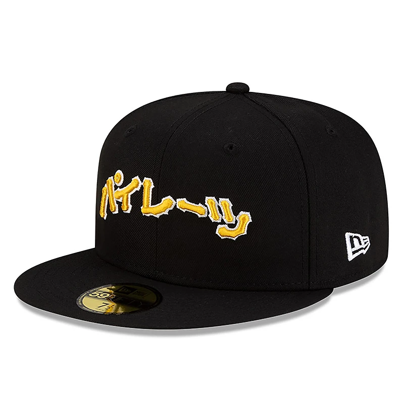 Men's New Era x Hyperfly Black Pittsburgh Pirates 59FIFTY Fitted Hat