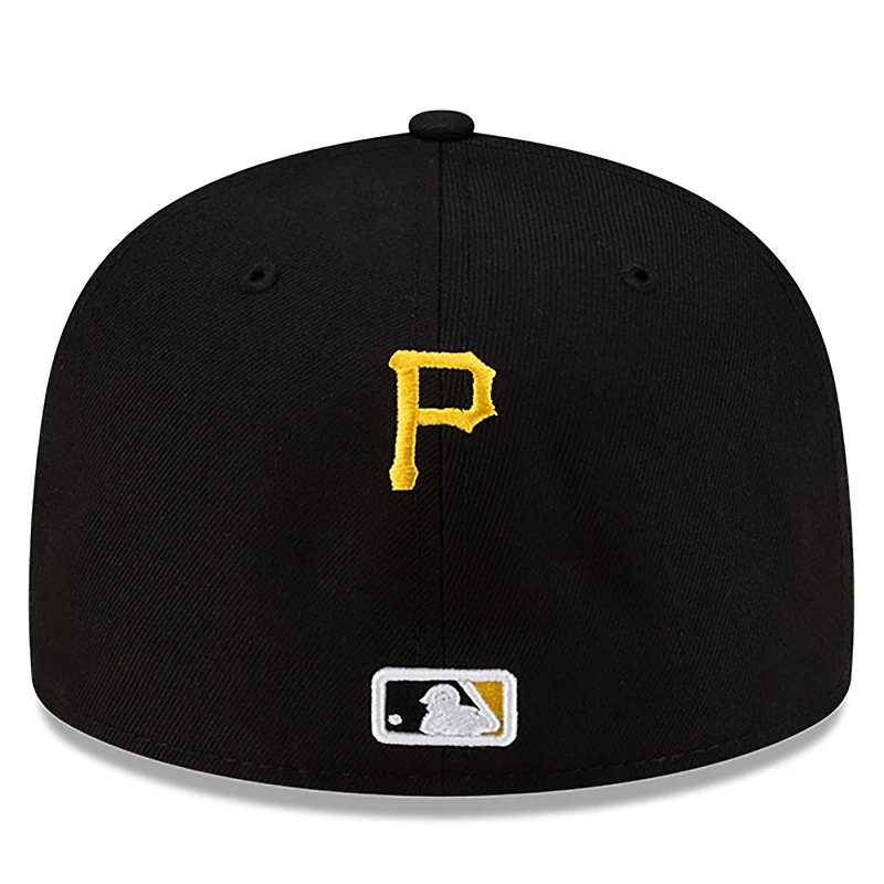 Casquette ajustée 59FIFTY noire New Era x Hyperfly des Pirates de Pittsburgh pour homme