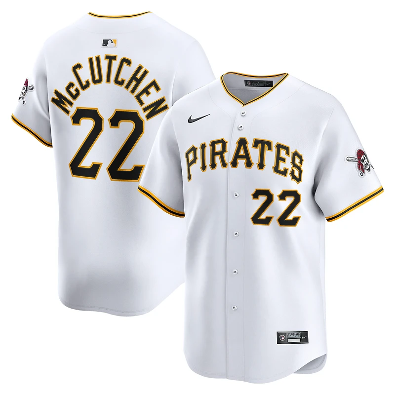 Men's Nike Andrew McCutchen White Pittsburgh Pirates Home Limited Player Jersey