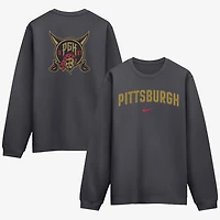 Sweat-shirt Nike City Connect Club Pittsburgh Pirates anthracite pour homme
