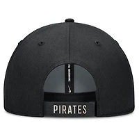 Men's Nike Black/Natural Pittsburgh Pirates Statement Club Performance Adjustable Hat