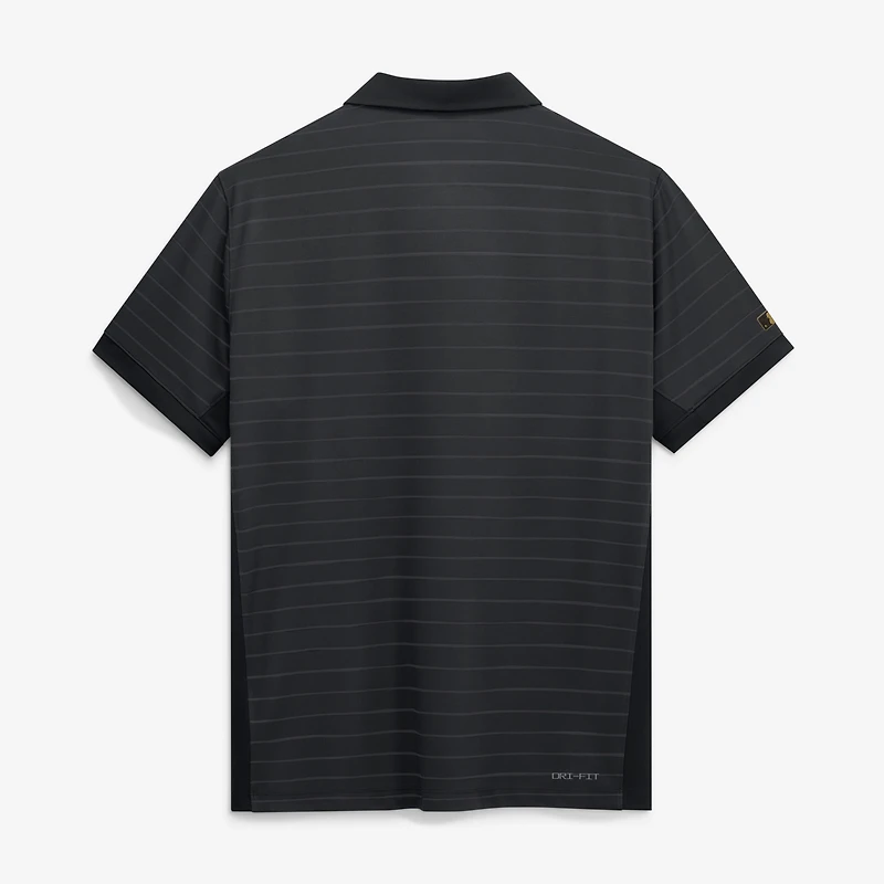 Polo rayé Dri-FIT Nike Pittsburgh Pirates 2026 City Connect Authentic Collection pour homme, noir