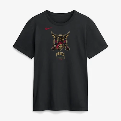 T-shirt Nike Pittsburgh Pirates 2026 City Connect pour homme, noir, grand logo