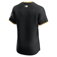 Maillot Nike noir Alternate Elite des Pirates de Pittsburgh pour homme