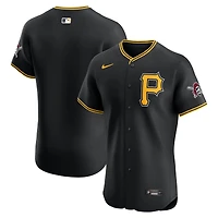 Maillot Nike noir Alternate Elite des Pirates de Pittsburgh pour homme