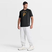 Haut raglan Nike Dri-FIT noir Pittsburgh Pirates Authentic Collection pour homme