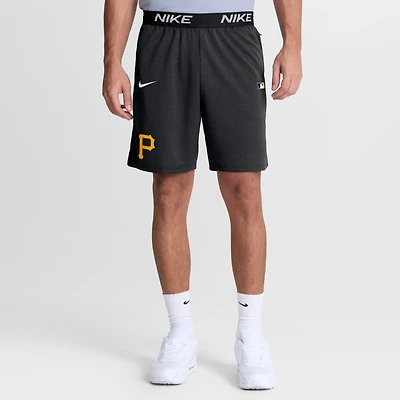 Short Nike Pittsburgh Pirates Authentic Collection Dri-FIT Knit noir pour homme