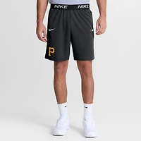 Short Nike Pittsburgh Pirates Authentic Collection Dri-FIT Knit noir pour homme