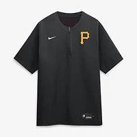 Coupe-vent Nike Pittsburgh Pirates Authentic Collection Dri-FIT noir pour homme