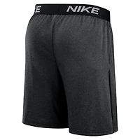 Short en tricot performance Nike Pittsburgh Pirates Authentic Collection pour homme, noir