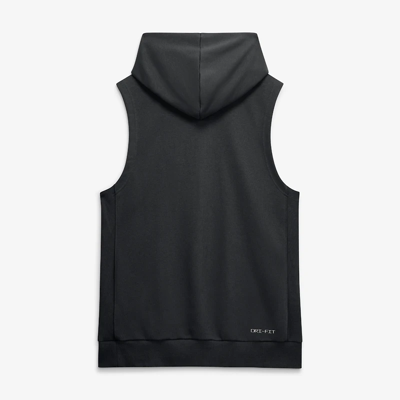 Men's Nike Black Pittsburgh Pirates Authentic Collection Standard Issue Dri-FIT Sleeveless Hoodie