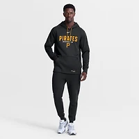 Men's Nike Black Pittsburgh Pirates Authentic Collection Therma-FIT Hoodie