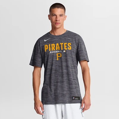 T-shirt Nike Velocity Dri-FIT Authentic Collection pour homme, noir