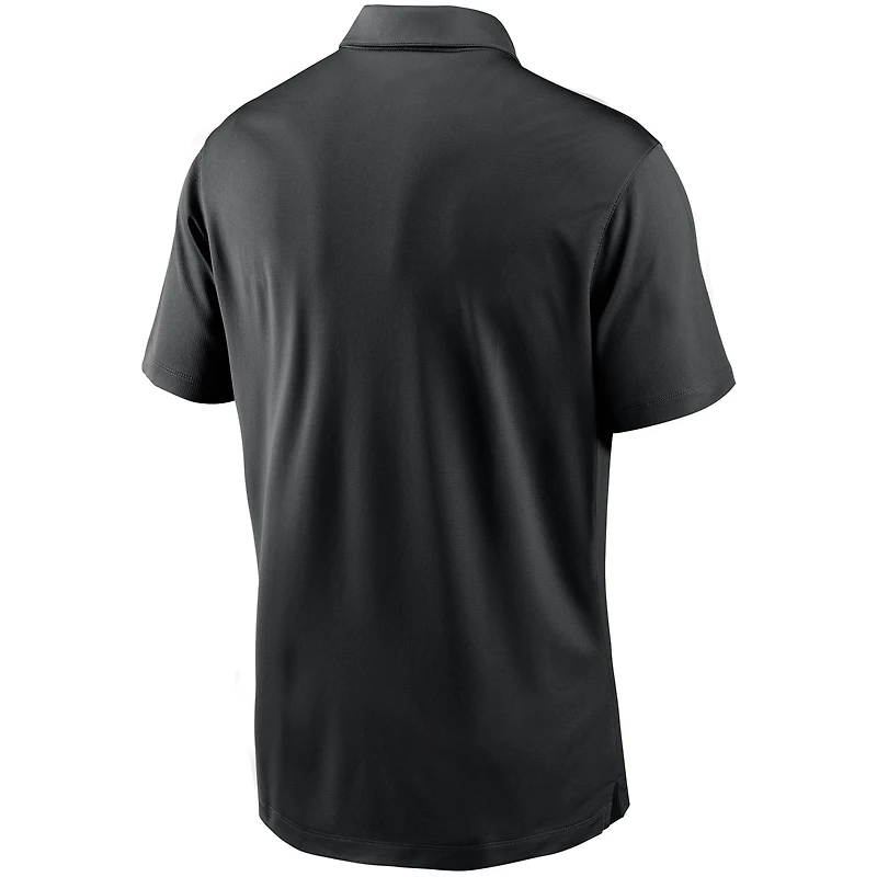 Polo Nike Pittsburgh Pirates Cooperstown Collection Logo Franchise Performance pour homme - Noir