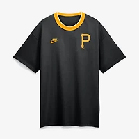 T-shirt Nike noir Pittsburgh Pirates Cooperstown Collection pour homme