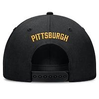 Men's Nike  Black Pittsburgh Pirates Cooperstown Rise Adjustable Hat