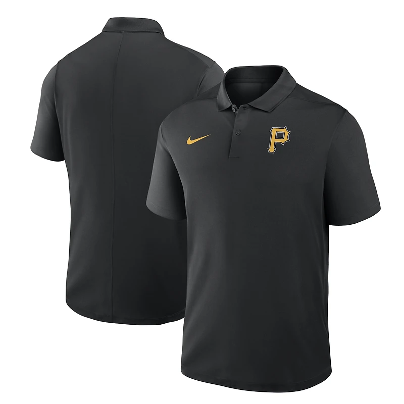 Men's Nike Black Pittsburgh Pirates Dri-FIT Victory Polo