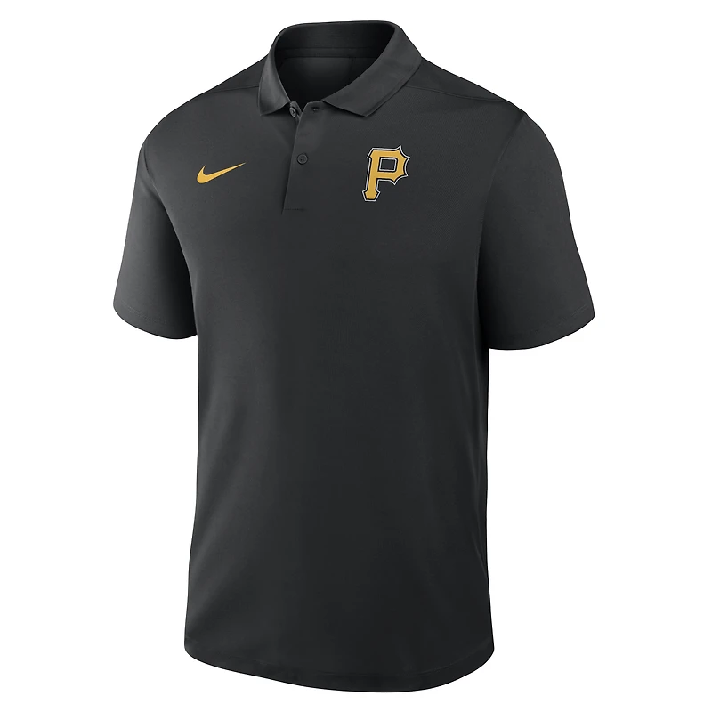 Men's Nike Black Pittsburgh Pirates Dri-FIT Victory Polo