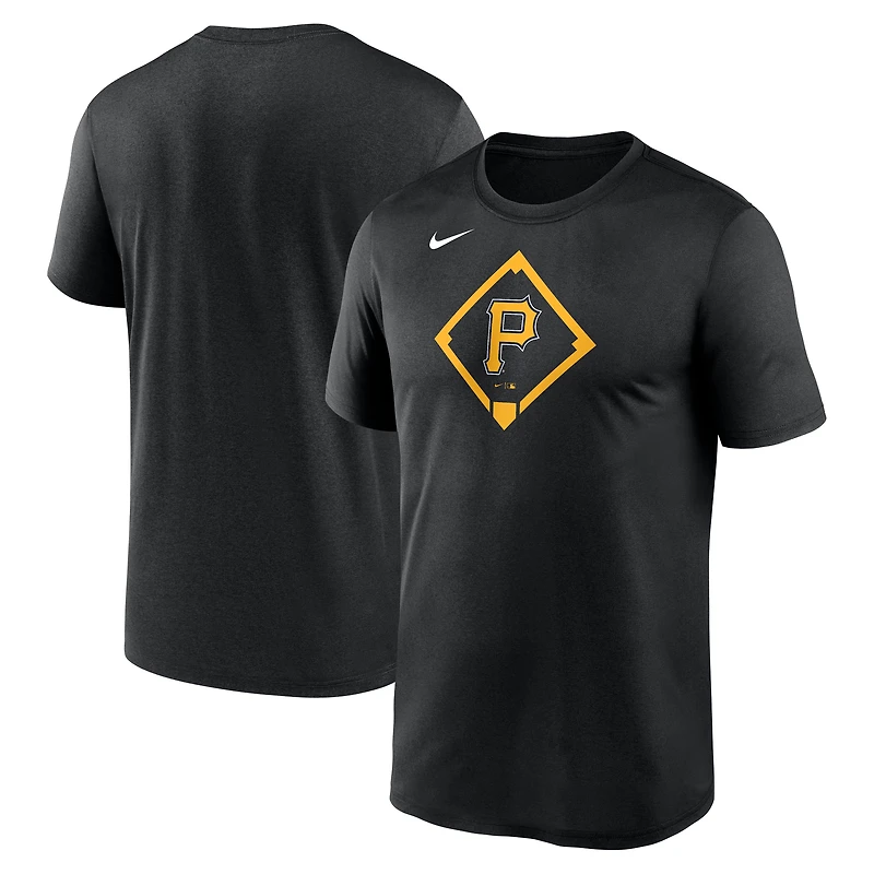 T-shirt Nike Performance Icon Legend des Pirates de Pittsburgh pour homme, noir