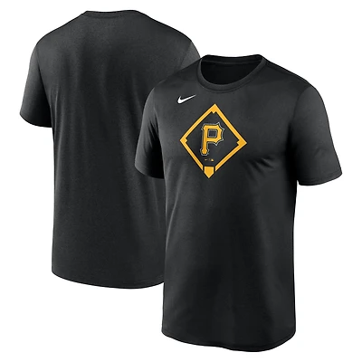 T-shirt Nike Performance Icon Legend des Pirates de Pittsburgh pour homme, noir