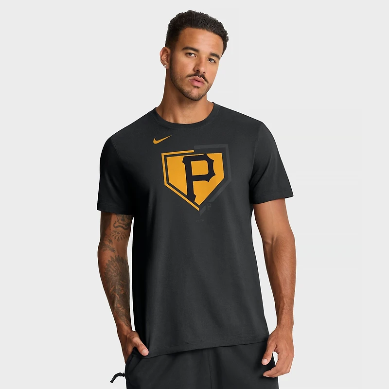 T-shirt Nike noir Pittsburgh Pirates Icon pour homme