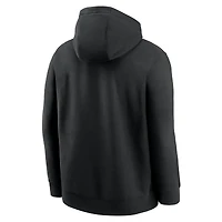 Sweat à capuche Nike noir en molleton avec logo des Pirates de Pittsburgh pour homme
