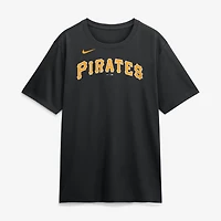 T-shirt Nike Dri-FIT blanc Pittsburgh Pirates pour homme, logo New Legend