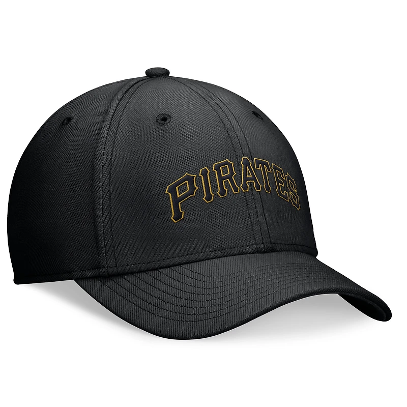 Casquette Nike Performance Flex noire pour homme des Pirates de Pittsburgh