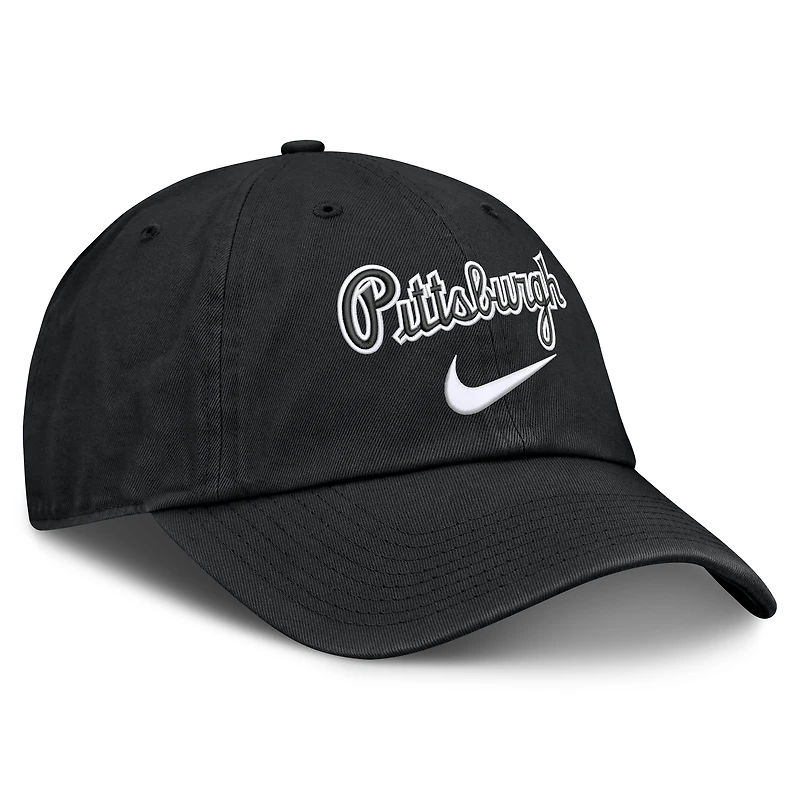 Men's Nike Black Pittsburgh Pirates Primetime Club Adjustable Hat