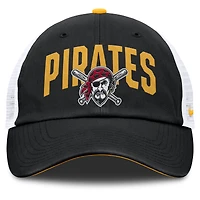 Casquette trucker ajustable Nike noire Pittsburgh Pirates Primetime Club pour homme