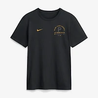 Men's Nike Black Pittsburgh Pirates Split Logo T-Shirt