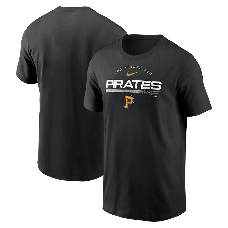 Men's Nike Black Pittsburgh Pirates Team Engineered T-Shirt