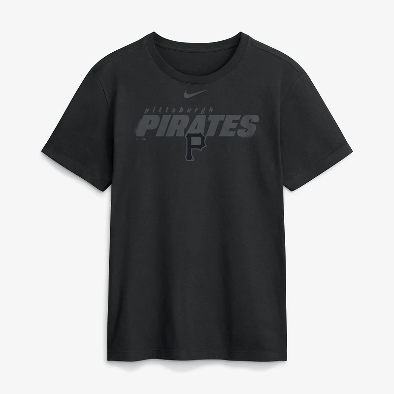 Men's Nike Black Pittsburgh Pirates Tonal Club T-Shirt