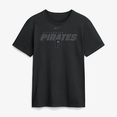 Men's Nike Black Pittsburgh Pirates Tonal Club T-Shirt