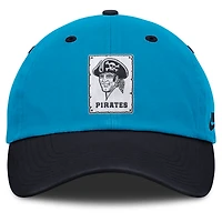 Casquette ajustable Nike bleu/bleu marine Pittsburgh Pirates Neon 90s Club pour homme