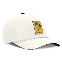 Casquette ajustable Nike crème Pittsburgh Pirates Cooperstown Rise pour homme