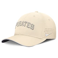 Casquette Nike Performance Flex crème des Pirates de Pittsburgh pour homme