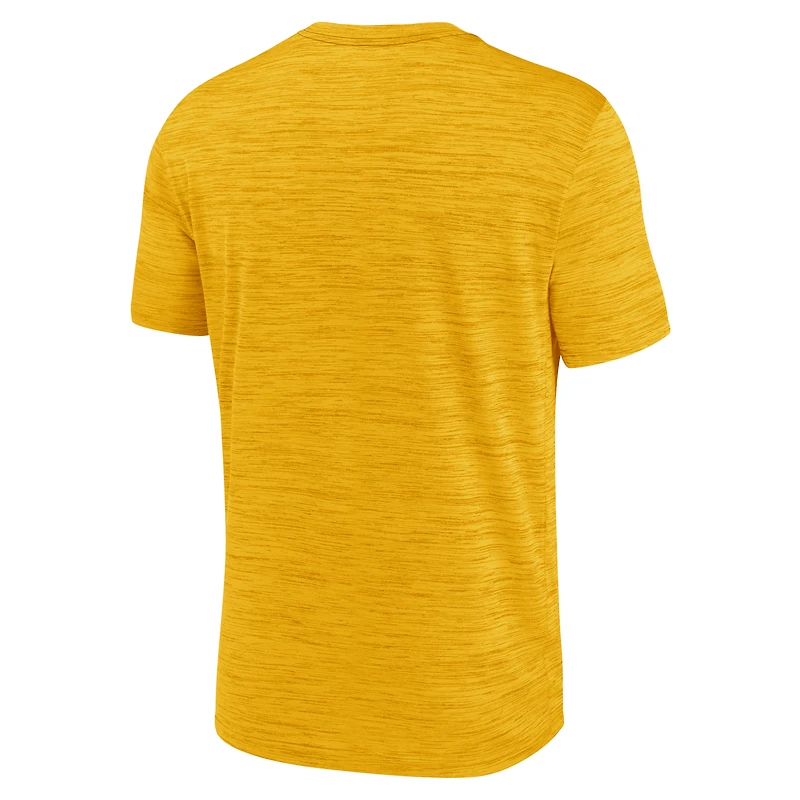 Men's Nike  Gold Pittsburgh Pirates Authentic Collection Velocity Performance T-Shirt